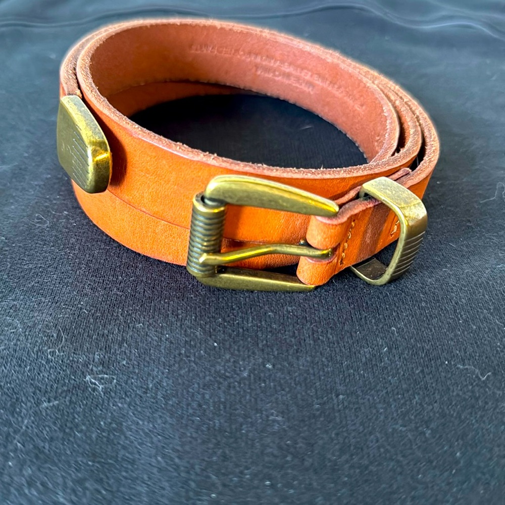 Madewell Cognac Leather Belt